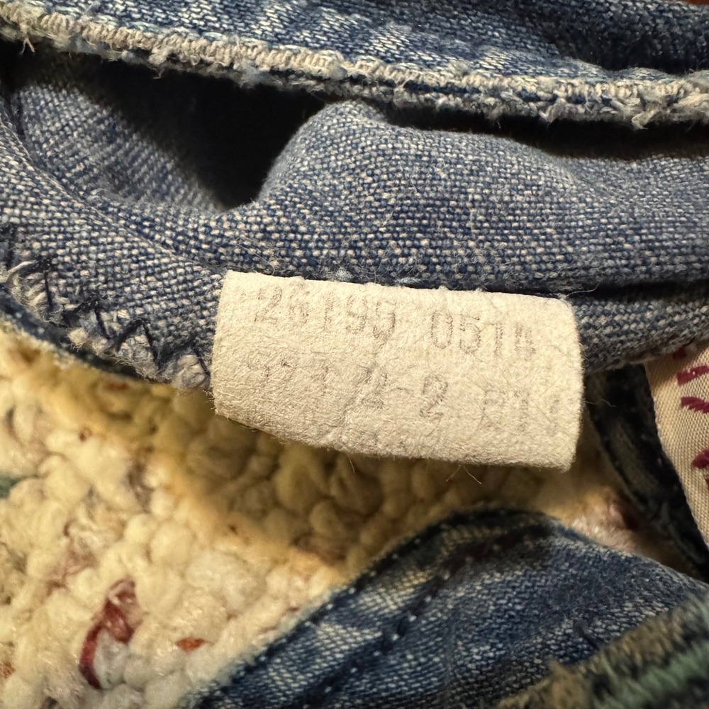 Vintage 80s Levis High Waisted Straight Leg Mom Jeans Medium Wash Blue 27x28.5 - Picture 4 of 13
